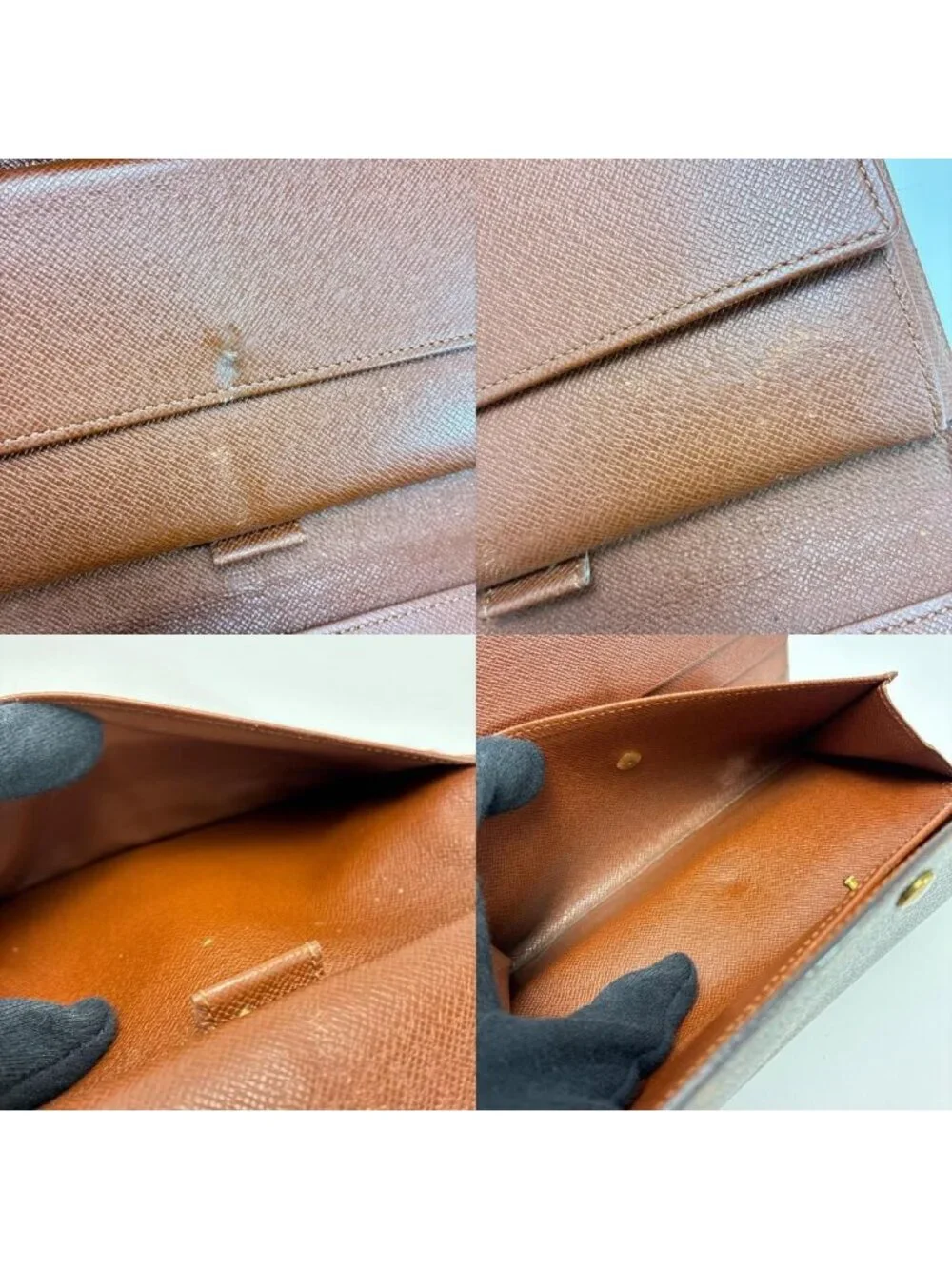 Louis Vuitton Monogram Porte Tresor International Trifold Wallet